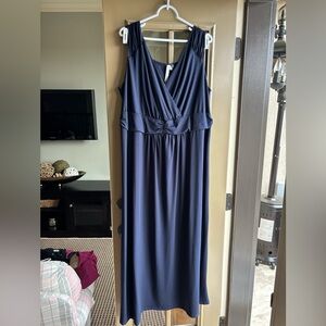 NY Collection Sleeveless Maxi Dress